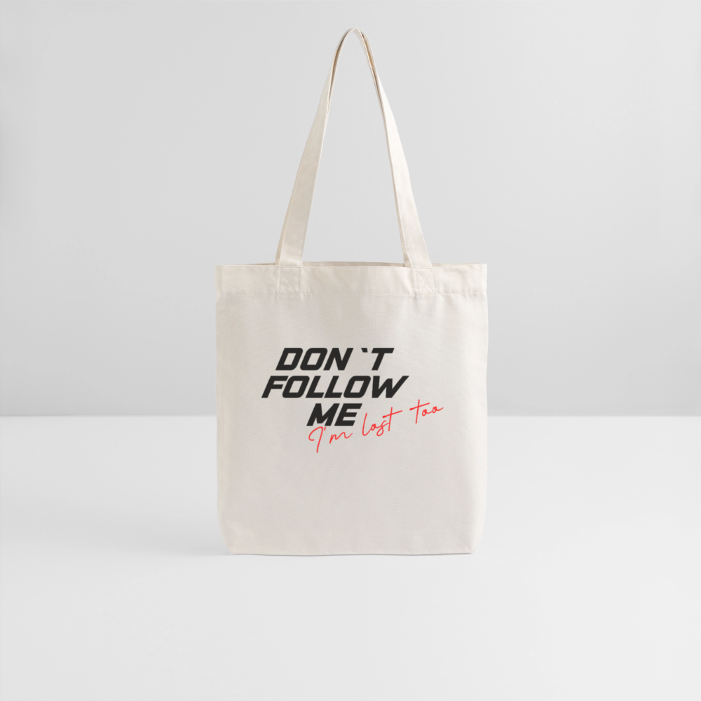 DON´T FOLLOW ME - Daily Bag - Naturweiß