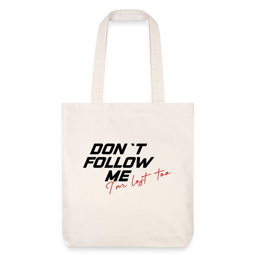 DON´T FOLLOW ME - Daily Bag - Naturweiß