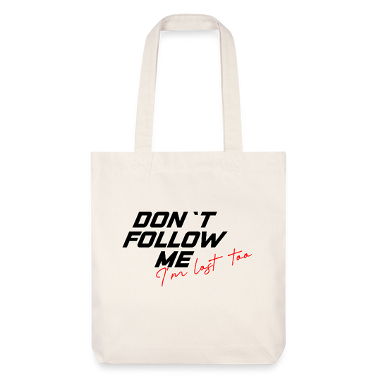 DON´T FOLLOW ME - Daily Bag - Naturweiß