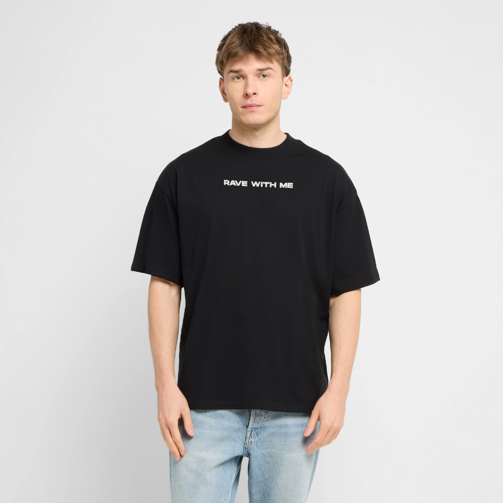 Stanley/Stella Oversized Unisex Bio T-Shirt Blaster 2.0 - Schwarz