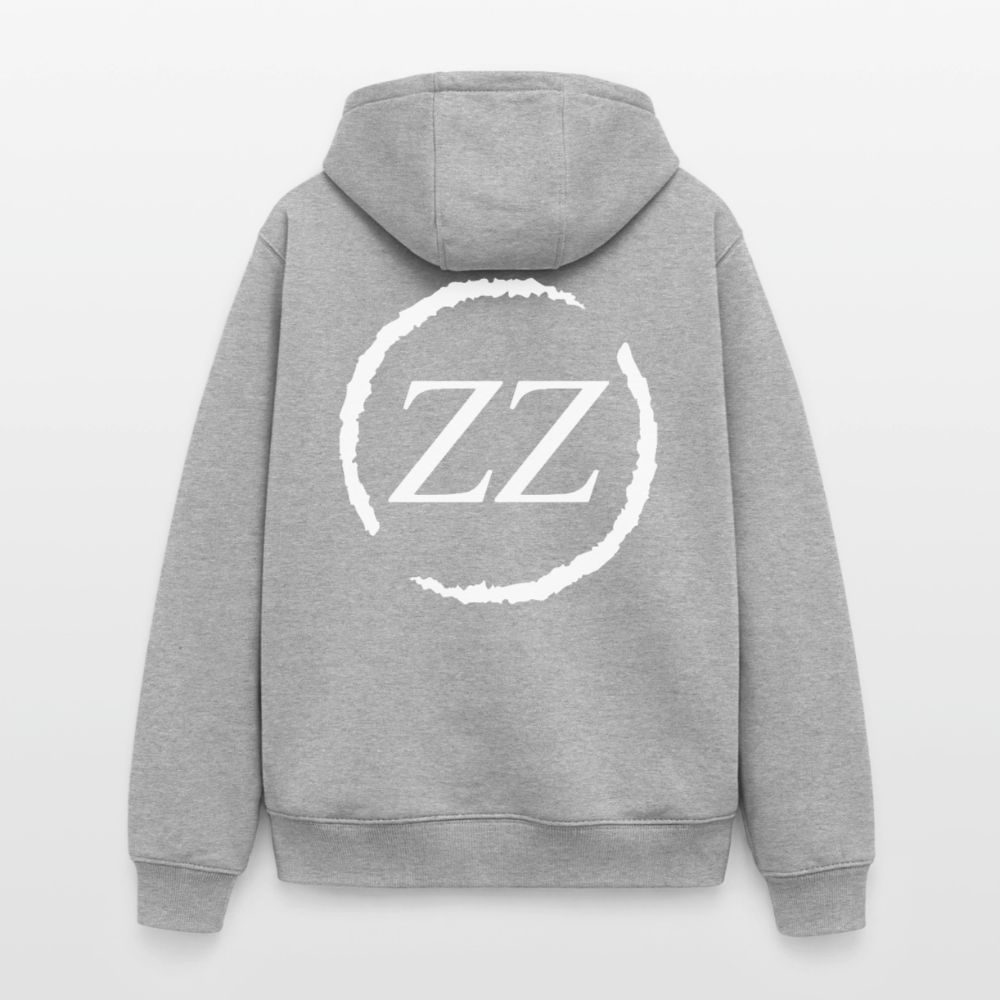 ZZ COLLECTIVE PREMIUM – Heavy Oversized Hoodie - Grau meliert