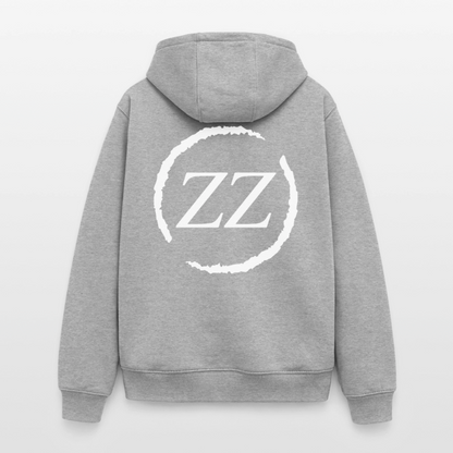 ZZ COLLECTIVE PREMIUM – Heavy Oversized Hoodie - Grau meliert