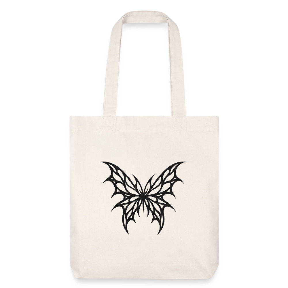 TRIBAL BUTTERFLY – Daily Bag - Naturweiß