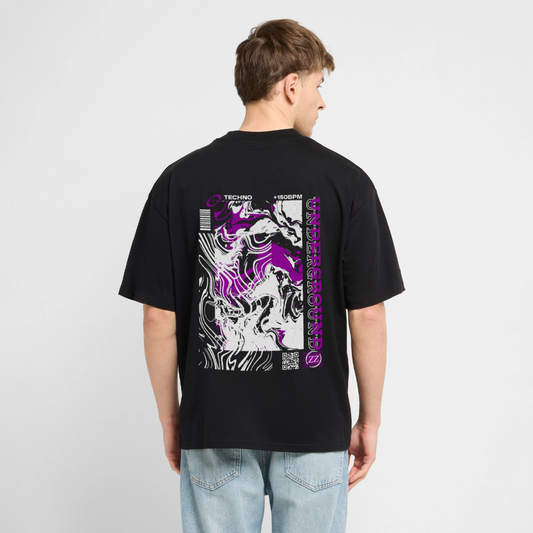 Stanley/Stella Oversized Unisex Bio T-Shirt Blaster 2.0 - Schwarz