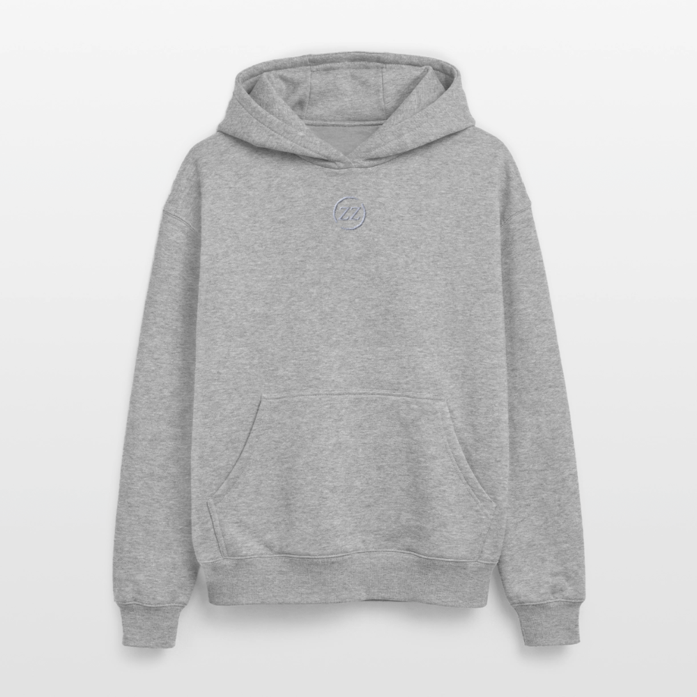 ZZ COLLECTIVE PREMIUM – Heavy Oversized Hoodie - Grau meliert