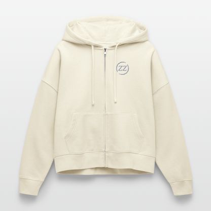 Stanley/Stella Boxy Frauen Bio Zip Hoodie Ida - Natur