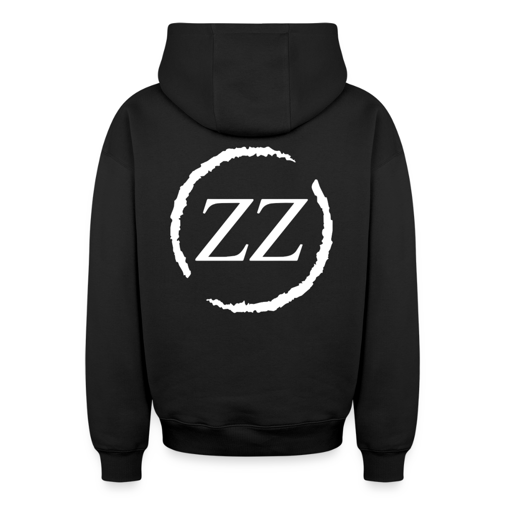 ZZ COLLECTIVE PREMIUM – Heavy Oversized Zip Hoodie - Schwarz
