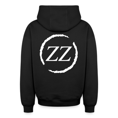 ZZ COLLECTIVE PREMIUM – Heavy Oversized Zip Hoodie - Schwarz