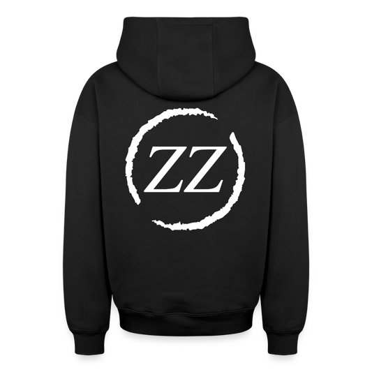 ZZ COLLECTIVE PREMIUM – Heavy Oversized Zip Hoodie - Schwarz