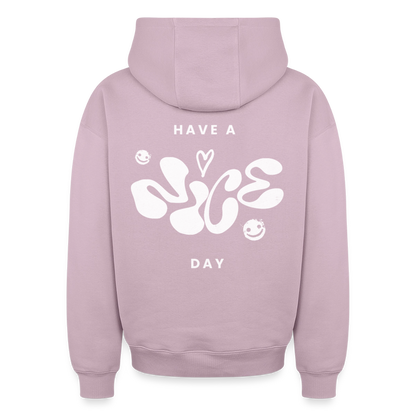 Oversized Heavyweight Unisex Hoodie - Altrosa