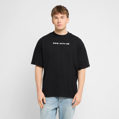 Stanley/Stella Oversized Unisex Bio T-Shirt Blaster 2.0 - Schwarz
