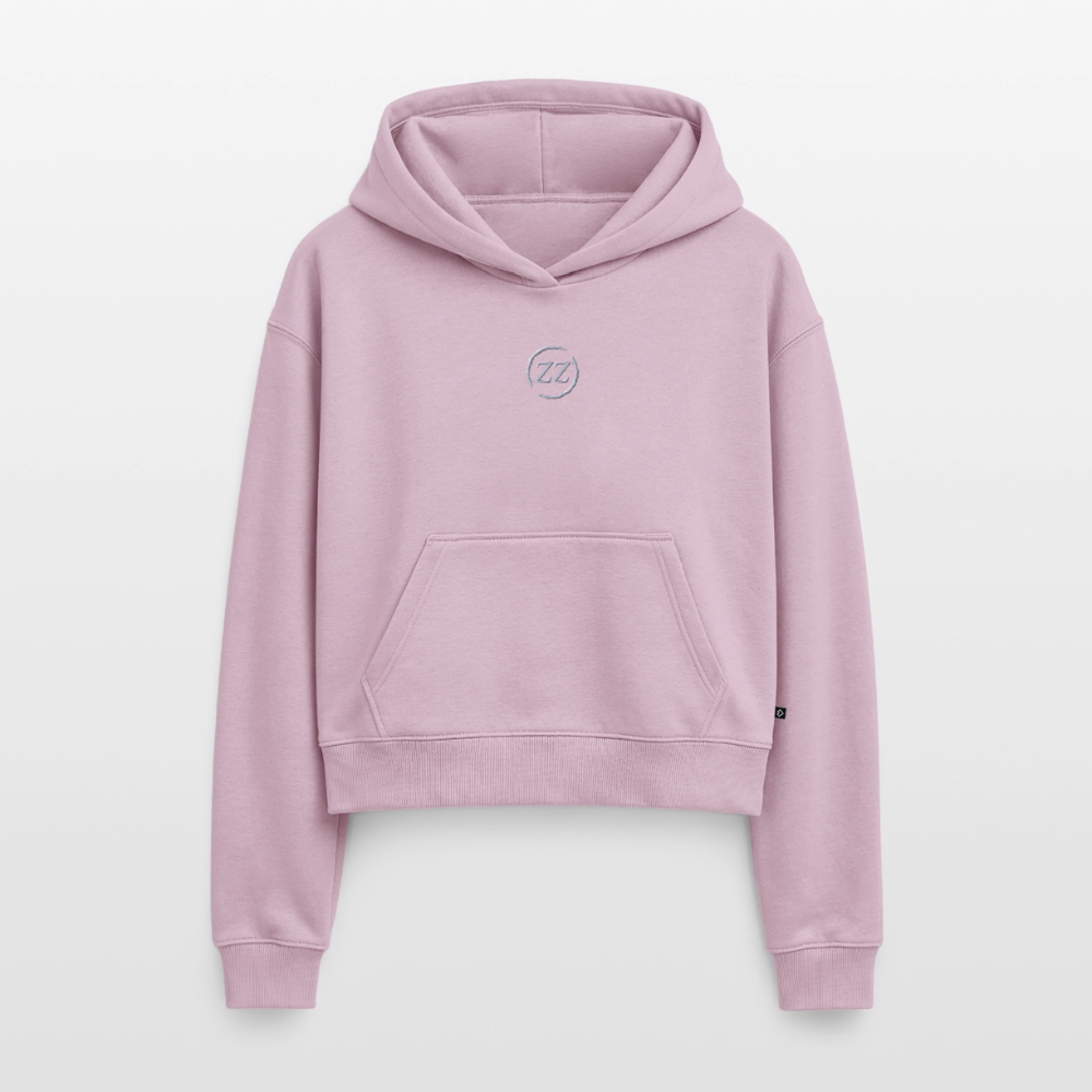 ZZ COLLECTIVE – Cropped Oversized Hoodie - Altrosa