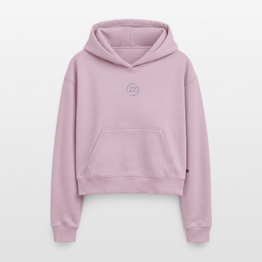 ZZ COLLECTIVE – Cropped Oversized Hoodie - Altrosa