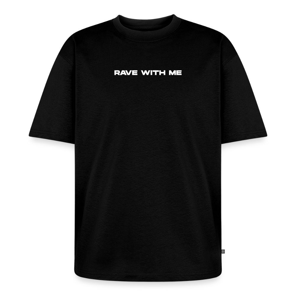 Unisex Premium Oversized Bio T-Shirt - Schwarz