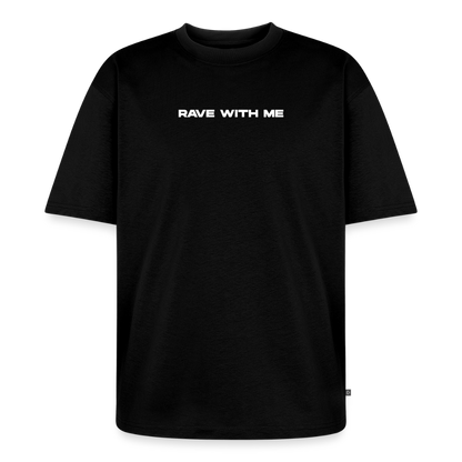 Unisex Premium Oversized Bio T-Shirt - Schwarz