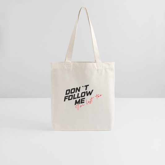 DON´T FOLLOW ME - Daily Bag - Naturweiß