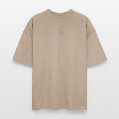 ZZ COLLECTIVE PREMIUM – Embroidered Oversized Shirt - Steingrau