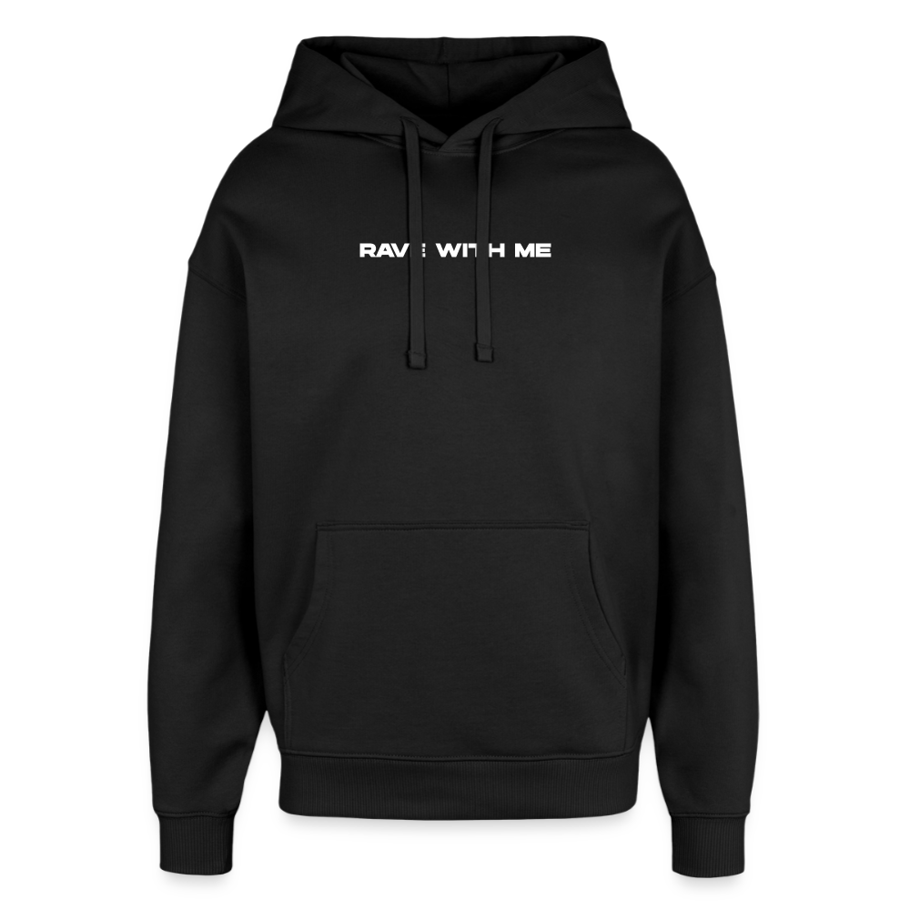 Oversized Unisex Hoodie von Stanley/Stella - Schwarz