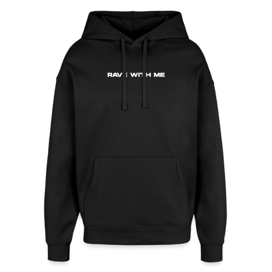 Oversized Unisex Hoodie von Stanley/Stella - Schwarz